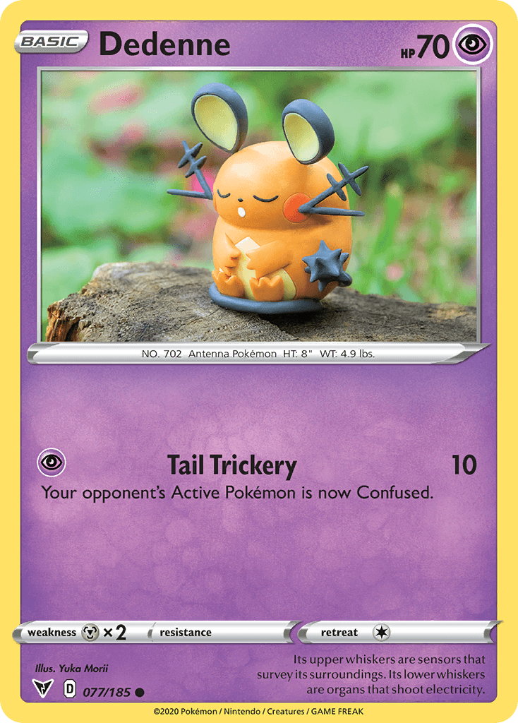 Dedenne, carta 77 de Vivid Voltage