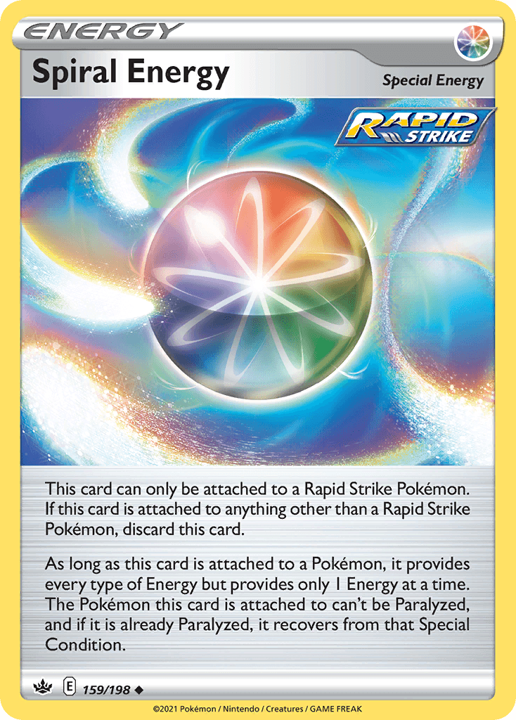 Spiral Energy, carta 159 de Chilling Reign