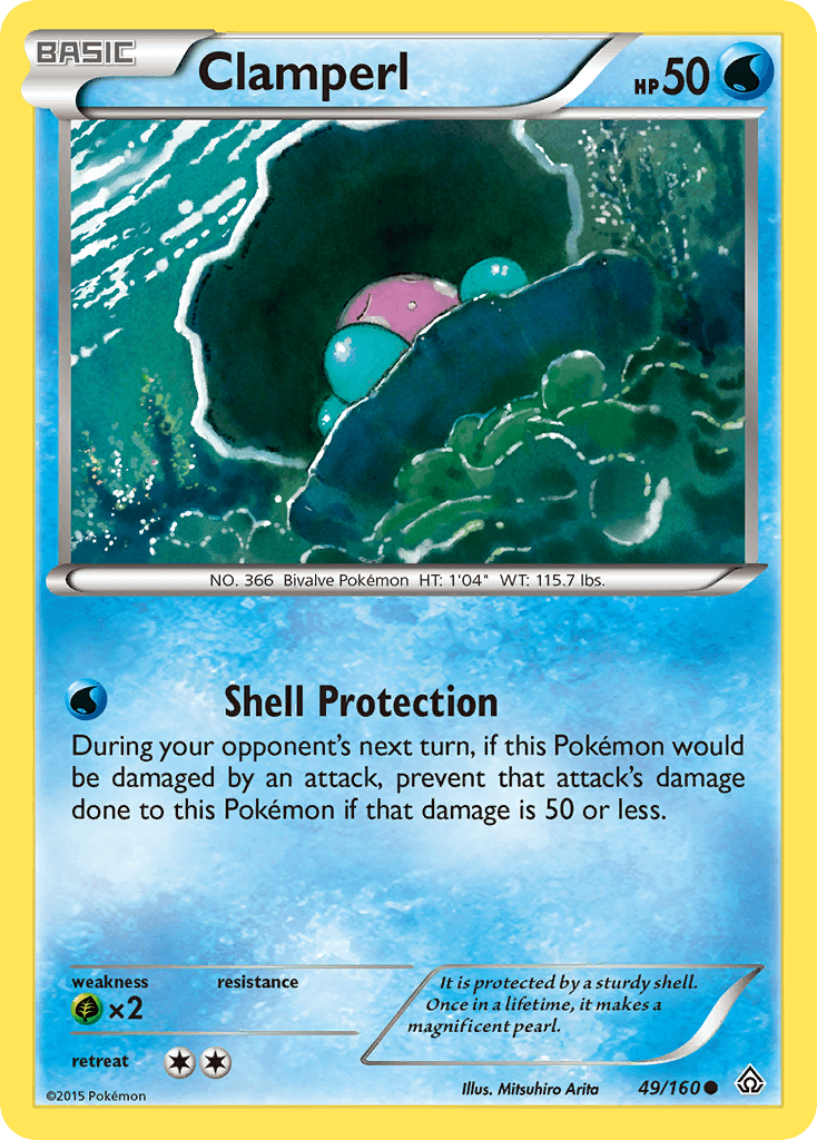 Clamperl, carta 49 de Primal Clash