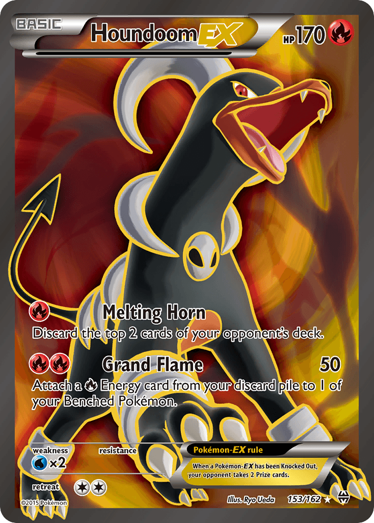 Houndoom EX, carta 153 de BREAKthrough